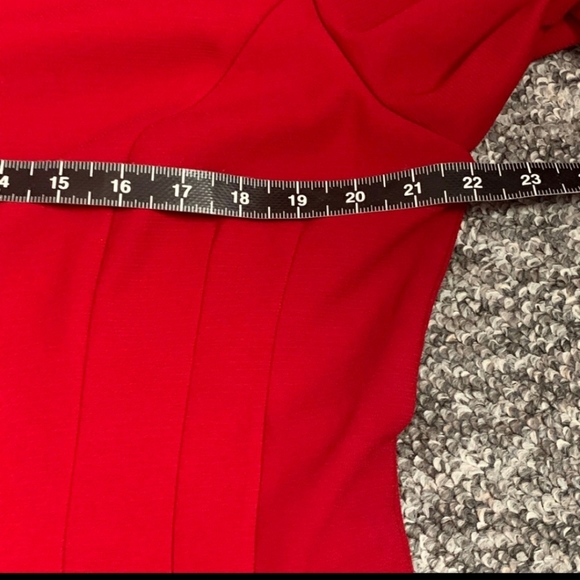 Red Blazer with black buttons - Picture 5 of 8